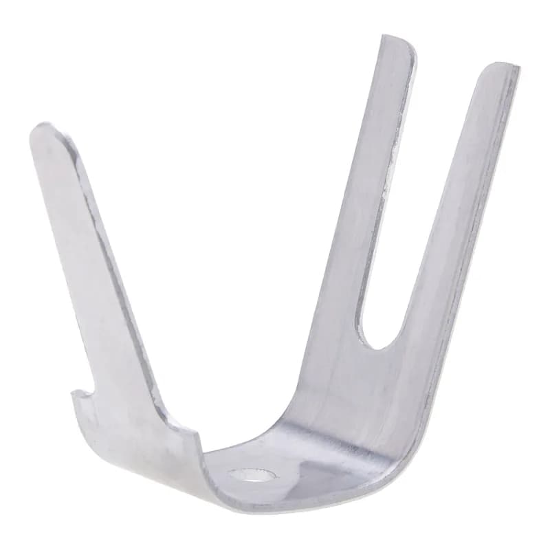 Aluminum Fold Over Strap 1/4" Hole Cable Size 2/0