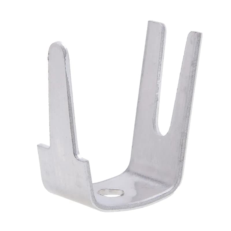 Aluminum Fold Over Strap 1/4" Hole Cable Size 2/3