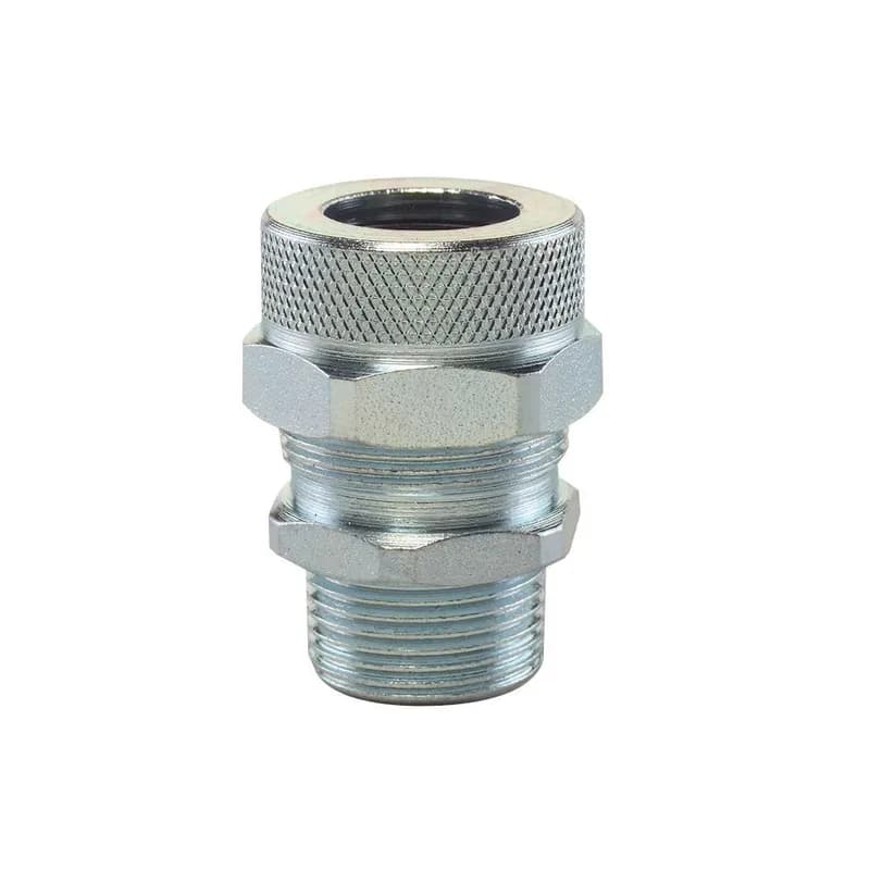 Cord Connector, steel, 1-1/4" NPT, cable range .875 - 1.00