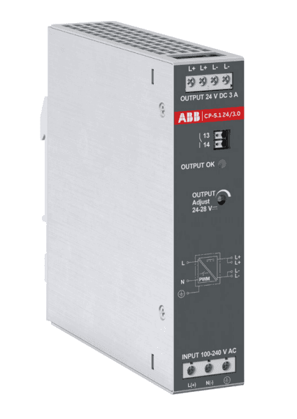 CP-S.1 24/3.0 Power supply In:100-240VAC/100-250VDC Out:DC 24V/3A