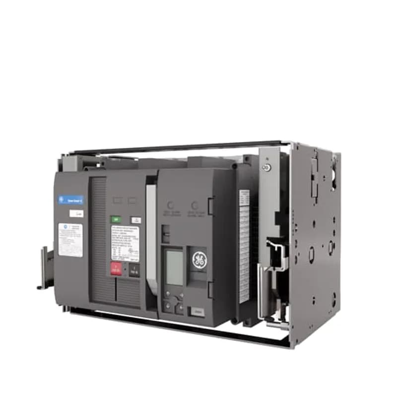ABB - Electrification SPUV024ACR - The undervoltage release is an electronic module used to open the circuit breaker when the monitored voltage drops below 35-60PERC of its rated value. The undervoltage release "resets" when the monitored voltage is re-established allowing the circuit breaker to reclose (the sealing voltage of the UVR is 60-85PERC of its rated voltage). An undervoltage release trip operation is produced by the MicroVersaTrip½ Plus unit in response to a signal from the undervoltage release module. This allows the trip unit to record, display, distinguish an d comm un icate (in MicroVer saTri p½ PM trip units) that the breaker opening event was due to undervoltage release. Operation of the undervoltage release module will prevent breaker contact closure, i.e. "kiss-free" operation. When energized, the undervoltage release supplies +24 Vdc power to the trip unit to power the display. Field installable. 4ACR Amps 225 A