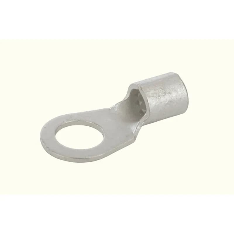 6 AWG Bare Ring 3/8" Stud, 15 Per Pack