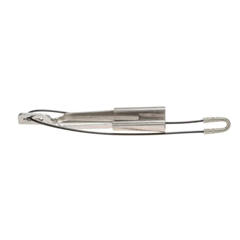 NSI Industries W40-1FC - Aluminum Service Flex Wedge Clamp for 4/0 - 2/0 ACSR - 1 Count Aluminum Service Wedge Clamps are used for dead-ending self supporting drop wire. Saves conductor- drop wire may be cut to exact length. Can be attached to bare neutral in any point in the span. Adjustment in drop wire sag are easily made. Grips ACSR, AAAC or aluminum conductor. Temperature rating 90 degrees C. Rated for 600V (2000V max. per UL486B). UL486A/B Listed Wire Connector.