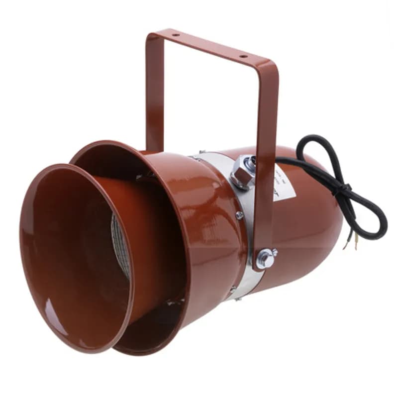 Warning Siren 120VAC/DC Weatherproof