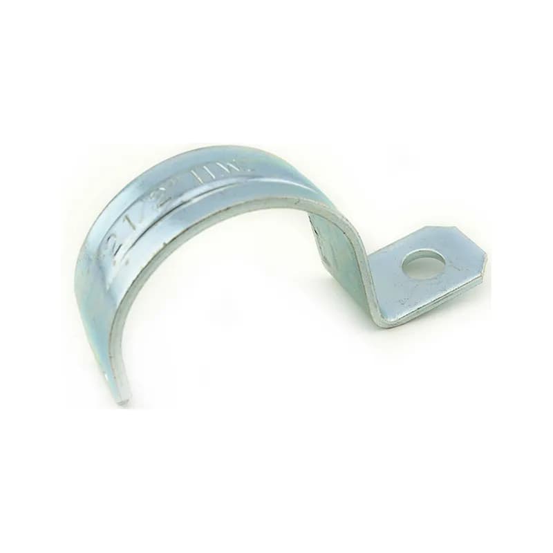 Strap, One Hole, Steel, Size 2 1/2 Inch