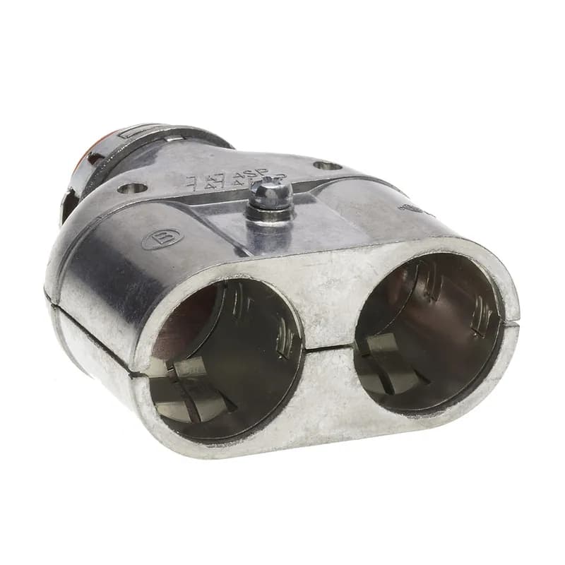3/4" Duplex E-Z LOCK Snap-In MC Connector