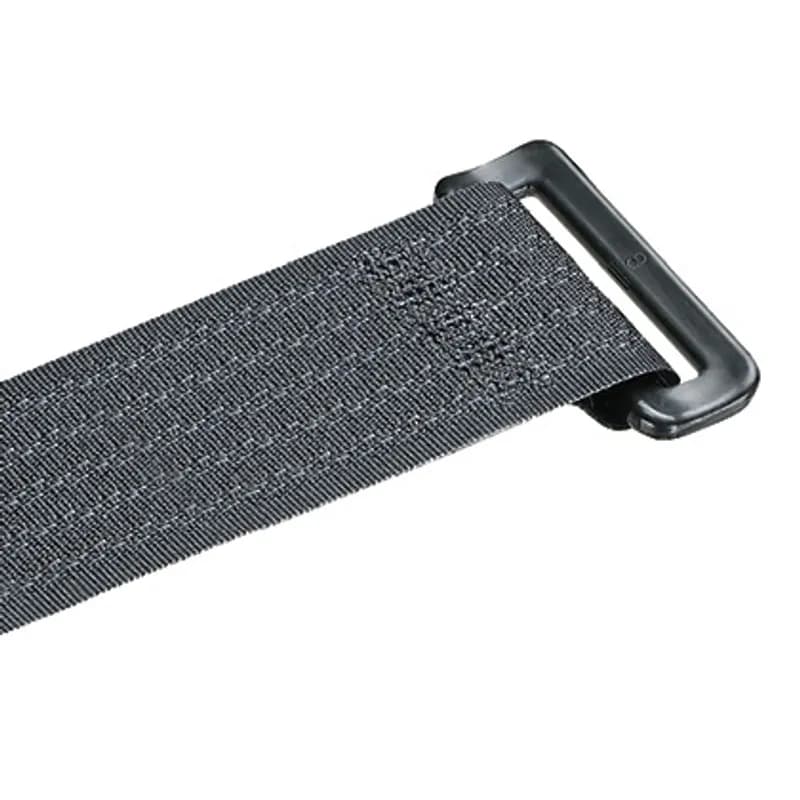 Panduit UCT3S-X0 - Ultra-Cinch hook & loop cinch cable tie, 12.0 (305mm) length, .50 (12.7mm) width, nylon hook & loop, nylon cinch ring, black.