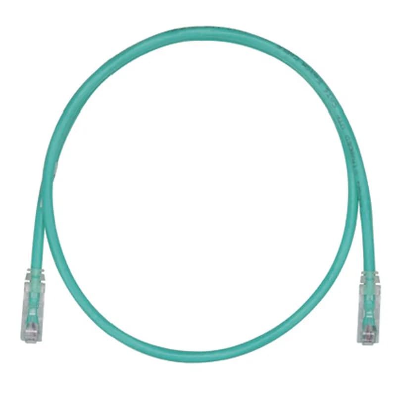 Category 6, UTP patch cord with TX6 PLUS Modular Plugs on each end. Green, 80 meters.