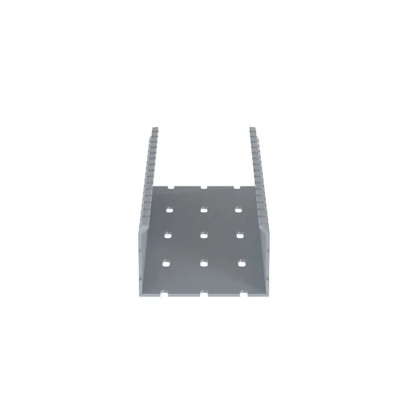 The F3X2LG6 Panduct Lead-Free PVC Narrow Slot Wiring Duct features a narrow slot/finger design that closely matches the spacing of high-density components.  Upper and lower scorelines allow for easy finger/sidewall section removal.  UL 94 flame class of V-0 with a UL recognized continuous-use temperature up to 122 F (50 C).  Mounting holes provided. Lead-free PVC. 3" x 2" (76.2 mm x 50.8 mm) and 6' (1.83 m) long.  Cover sold separately.  Color Light Gray.