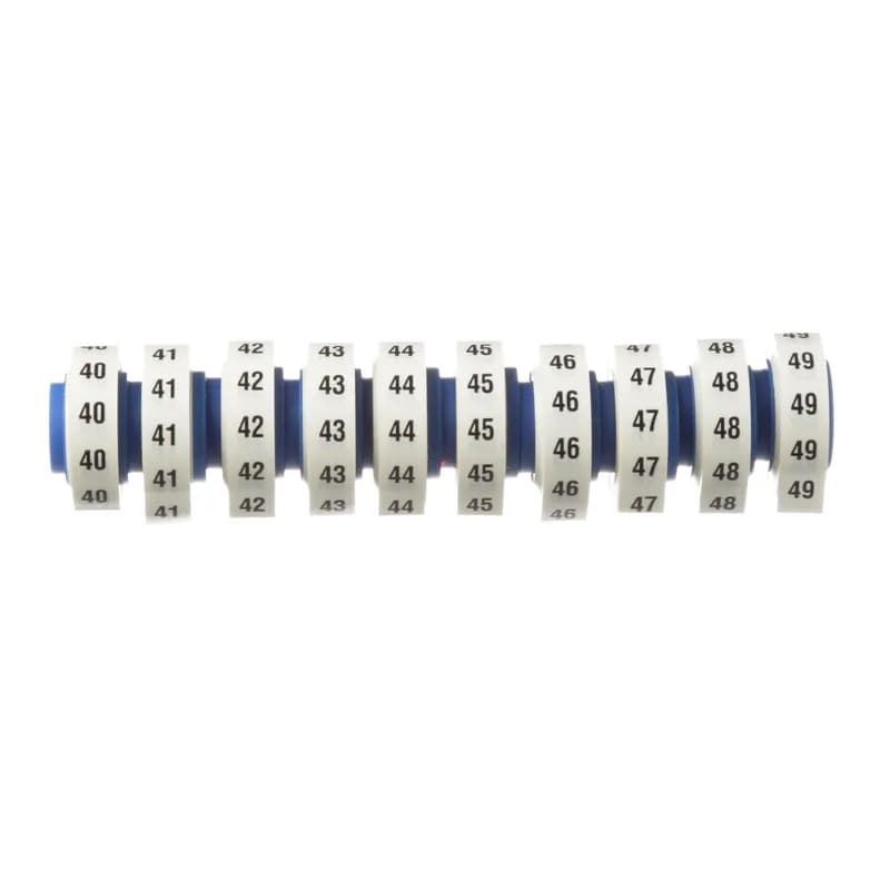 Panduit PMDR-40-49 - Roll Wire Marker, 1 Rl Ea 40-49, 8 Ft/Rl