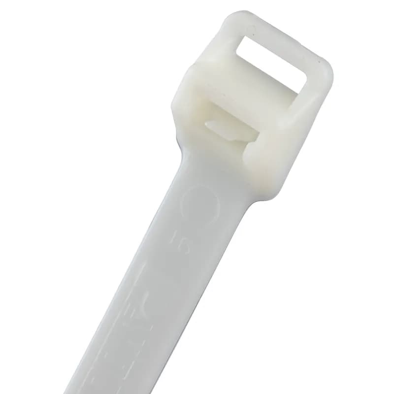 Pan-Ty releasable lashing tie, extra-heavy cross section, 9.0 (229mm) length, nylon 6.6, natural.