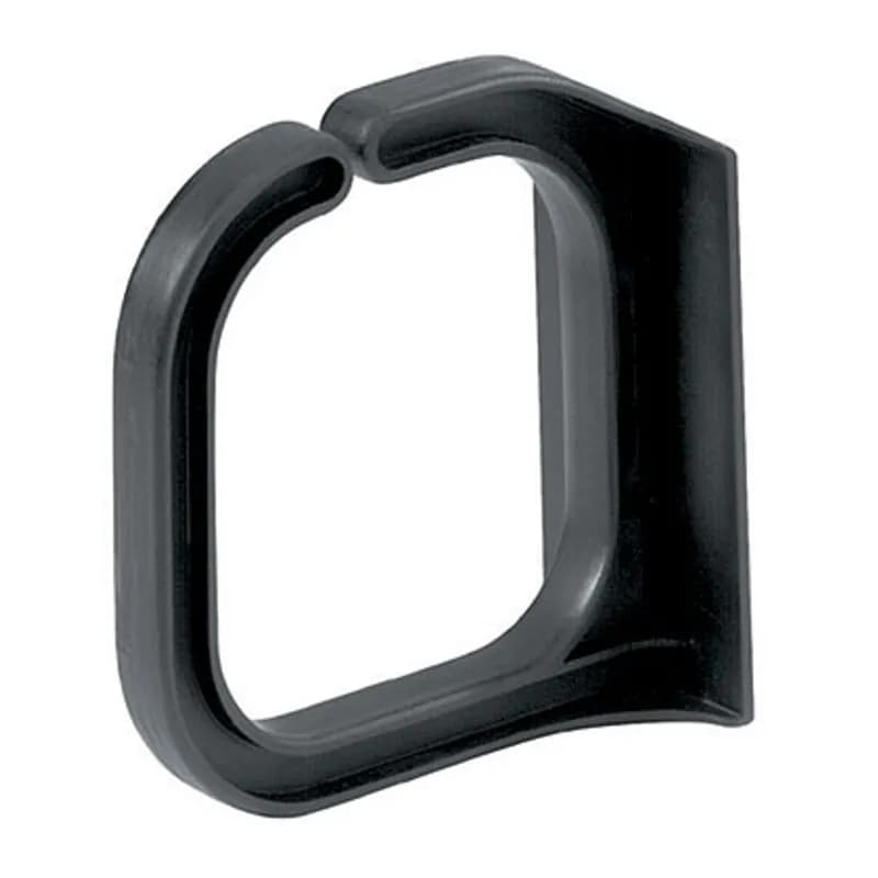 The Horizontal D-Ring bundles, organizes and protects cables, creating a safer and more accessible network for users. And when additions, change and expansions are necessary, users can simply squeeze and lift to install or uninstall the ring. 2RU, Black, 1pc.
