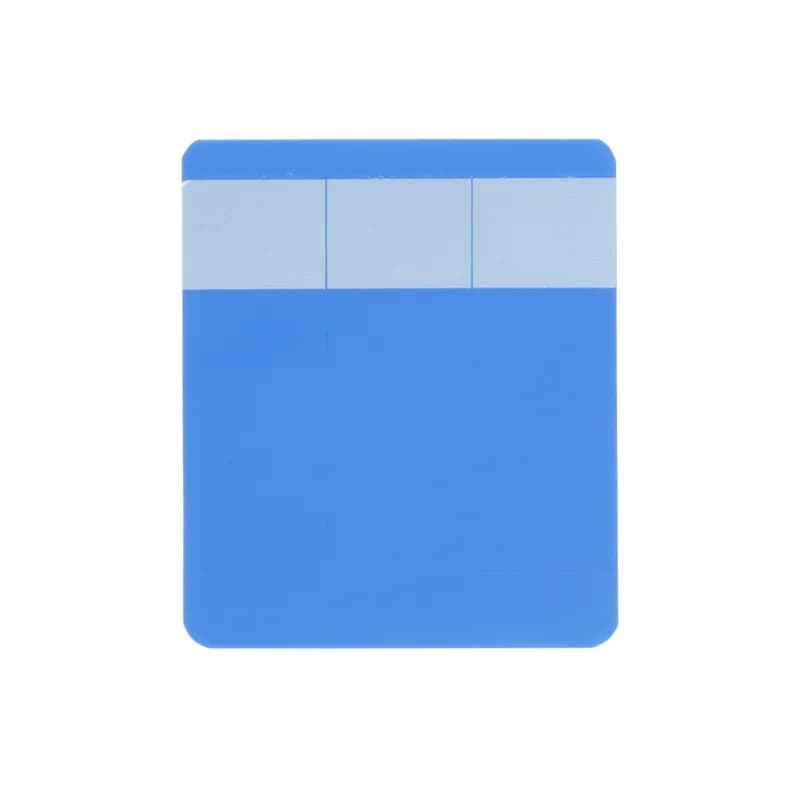 Panduit PSCC-3Y - White write-on, self-laminating vinyl label, 1.00 x 3.00.