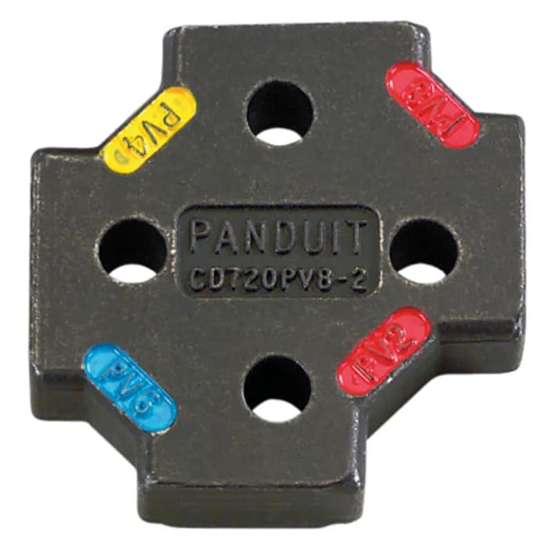Crimp Die for CT-720, #1 3/0 AWG copper connector.