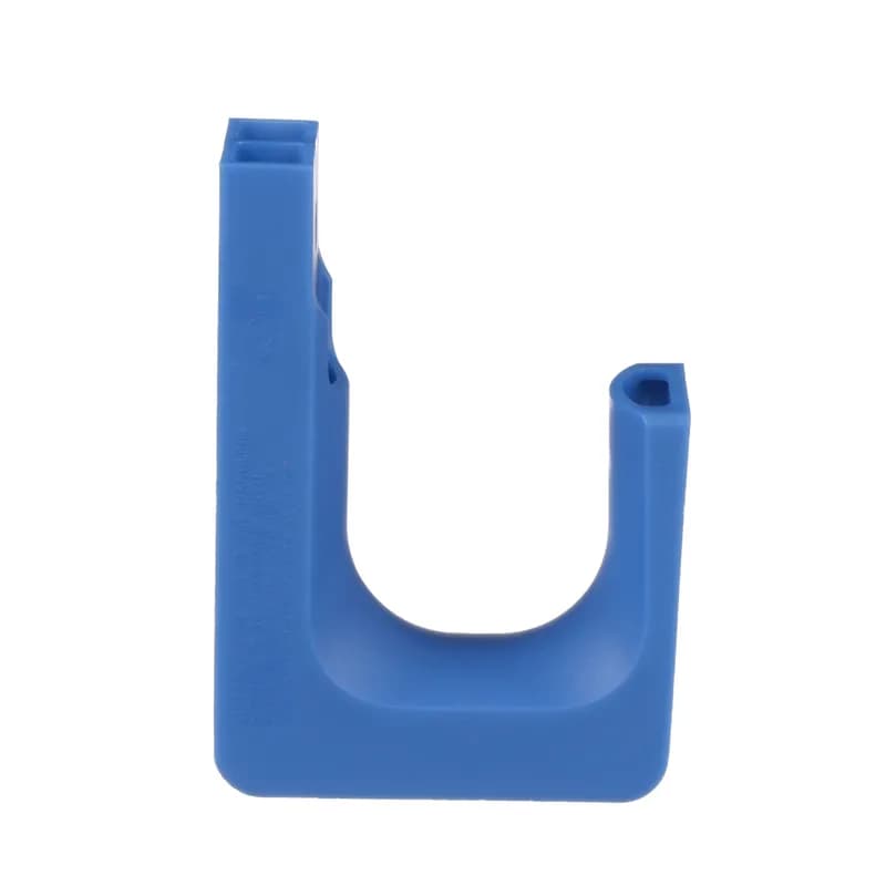 J-PRO Cable support system, for wall mount applications, one 1/4 (M6) mounting hole for user supplied screw, 1.31 (33.3 mm) max. bundle capacity, nylon 6.6 with metal attachments, blue, 50 pc. package quantity.