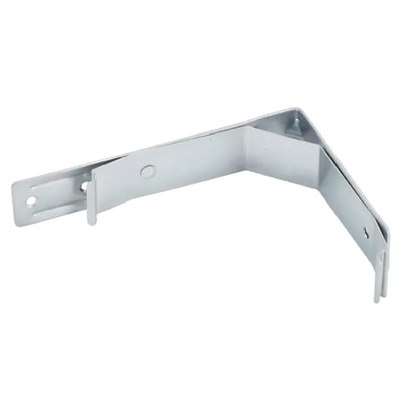 The L-bracket with quick mount clip is used for installing the CWD3 corner wiring duct. It is made of low-carbon steel and spring steel and comes in a package of 16 pieces. The recommended fastener size is #10 32 x 1/2" (not included).