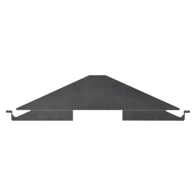 Panduit PVQ-MIQAPCVR - The transitional cover for angles PViQ patch panels occupies zero rack space.