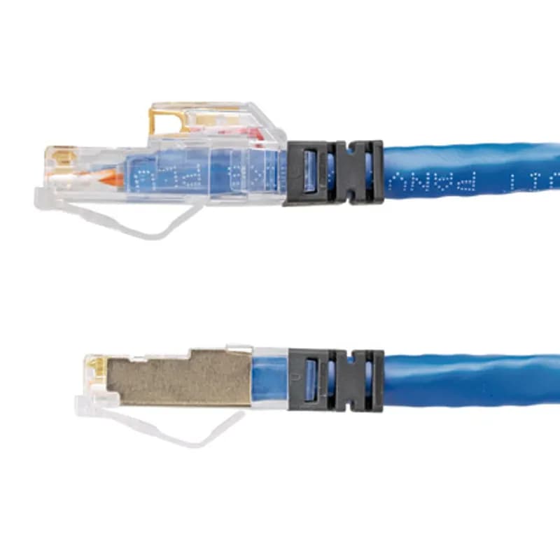 Panduit PVQ-BIU6L3MBU - Category 6 UTP interconnect patch cord for use with PanView iQ patch panel, Low Smoke Zero Halogen (LSZH) rated, 3.0 m, Blue.