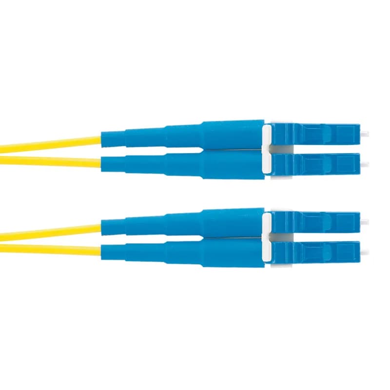 Panduit F923RANANSNM019 - 2 fiber OS2, SC APC duplex to SC APC duplex patch cord, 3mm jacket, riser (OFNR) rated, Std IL 19 meters