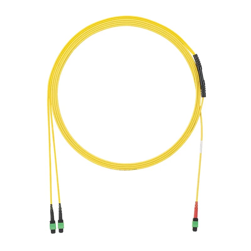 Panduit F9URPEN54ANF057 - OS2 24f Interconnect Plenum 24F MPO F/(2) 12F MTP F Type A Std IL 57f