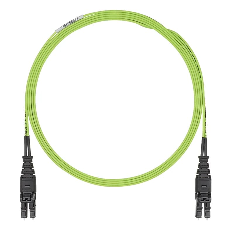 OM5 2f 1.6mm PC OFNR PushPull LC/PushPull LC Std Polarity Ult Perf 43f