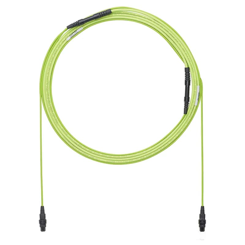 Panduit FWTYL7575KAM041 - OM5, 12 Fiber  Trunk, Low Smoke Zero Halogen, PanMPO Female to PanMPO Female, HD Flex Transition, Method A, Ultra Insertion Loss, with Pulling Eye on one end - 41 Meters