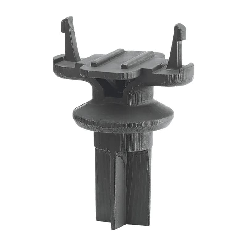 Panduit QB-RERBASE-X - Quick-Build Peg suitable to utilize existing RER.5, RER.75, and RER1.25 products with Quick-Build System. No tools or screws required. Color: Black, 10 per package