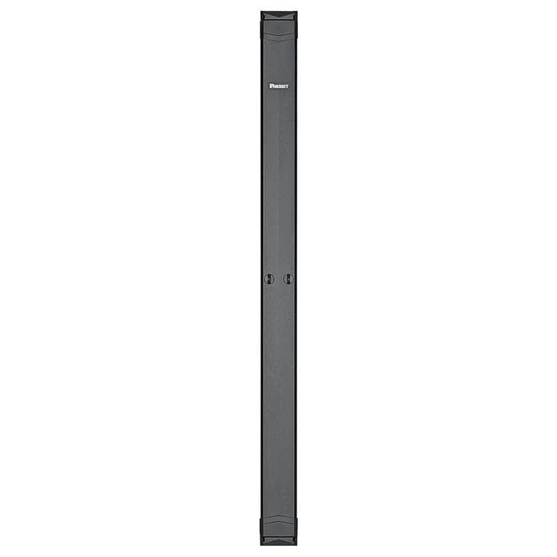 Dual-Hinged Door, for PR2V, 45 RU, Steel, Black