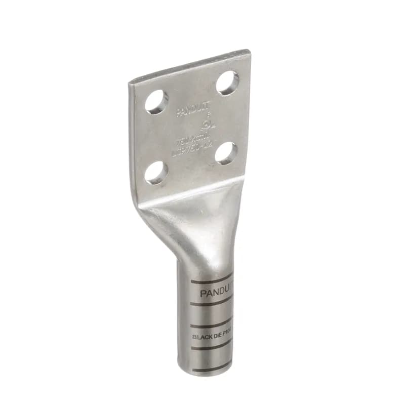 Panduit LCP2000-12-1 - Copper Compression Lug, 4 Hole, 2000 kcmil, 1/2" (12,7mm) Stud, 1.75" Hole Spacing