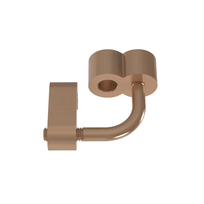 The GCC8-1/2-250 Compression Connector Tap provides high-strength and premium electrical properties. It is suitable for use with solid and stranded copper Code conductors. Used for tapping conductor to conductor and conductor to ground rod and rebar applications. Use with copper clad, solid copper and stainless steel ground rod types. UL listed per UL486 for use suitable for direct burial in earth and concrete, use with Panduit or industry standard crimp tools and crimp dies.