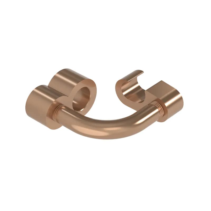 The GCC8-3/4-250 Compression Connector Tap provides high-strength and premium electrical properties. It is suitable for use with solid and stranded copper Code conductors. Used for tapping conductor to conductor and conductor to ground rod and rebar applications. Use with copper clad, solid copper and stainless steel ground rod types. UL listed per UL486 for use suitable for direct burial in earth and concrete, use with Panduit or industry standard crimp tools and crimp dies.
