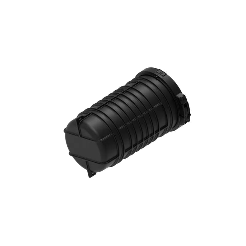 The Dome Fiber Splice Closure houses, organizes, managse and protects fiber optic cables and splices. The closure provides a hermetic seal and provide IP68 rated protection when properly used with the provided grommet to seal cable entry and exits. The closure can accommodate buffer tube or ribbon fiber splices, when the appropriate splice tray is installed. To be included are the enclosure dome, appropriate tray organizer, and grommet kit.
