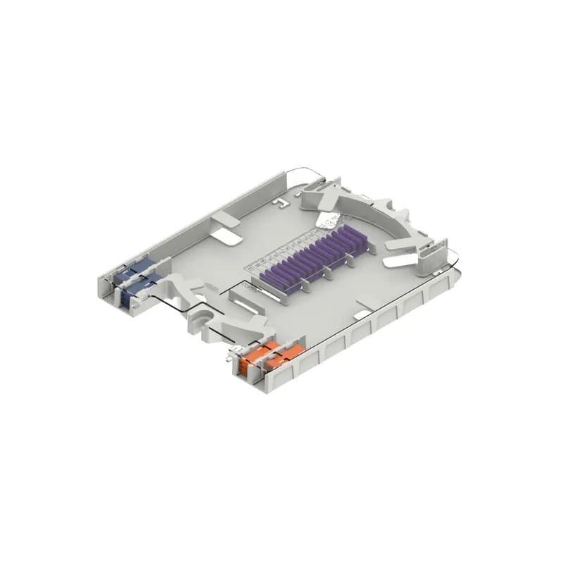 Ribbon fiber splice tray to be used with the outdoor closures: OFCI1810BR, OFCD1610BR, OFCD6517BF, OFCD6517RF, OFCD9519BF