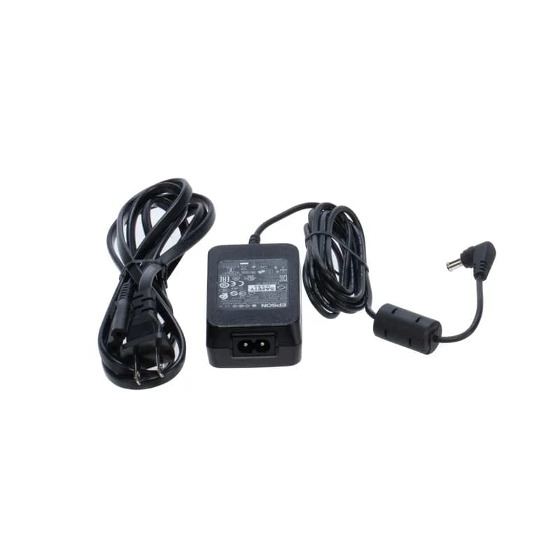 Panduit MP100-ACS - The MP100-ACS 12-240 VAC Universal Power Adapter is designed for use with the MP100 mobile printer. RoHA Compliant. Color Black. 1 per package.