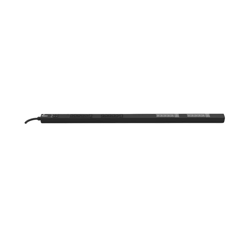 This Panduit Basic PDU is engineered for extensive power distribution, featuring an array of (20) C13 and (4) C19 outlets. It operates at 32 amps, in a single phase system. The PDU is equipped with a top fed 10-foot (3m) power cord and robust IEC 60309 2P+E 6h 32A (IP44-3M) input plug, offering reliable and secure connections. Perfect for demanding environments, this PDU ensures efficient and effective power management.