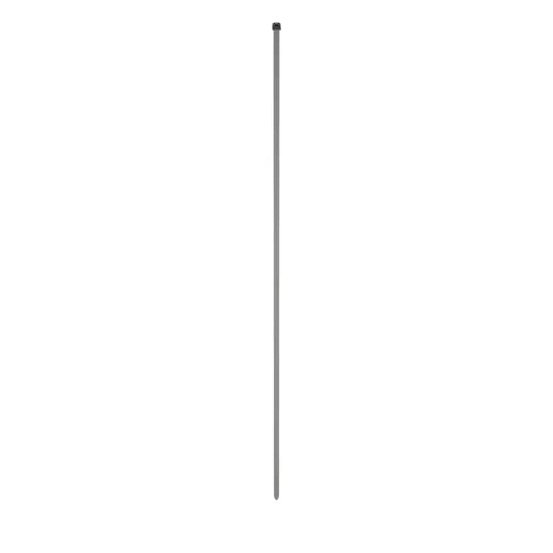 Panduit DT14EH-C0 Dura-Ty  Cable Ties are weather, chemical, and UV-resistant for harsh outdoor power and communications applications. The durable locking mechanism, complete with double stainless steel locking barbs, provides a consistent, reliable connection and high-impact resistance and strength. Extra-Heavy cross section, 48.0  (1219mm) length, are made of Weather Resistant Acetal. They are black in color and come in packages of 100.