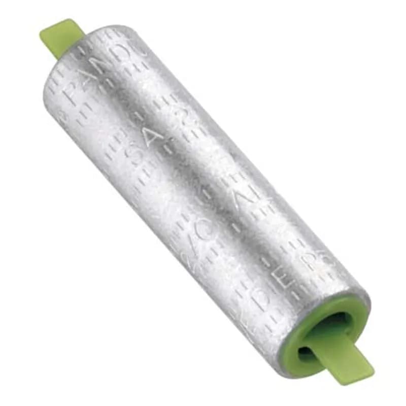 Aluminum splice, type SA, tin plated, 500 kcmil.