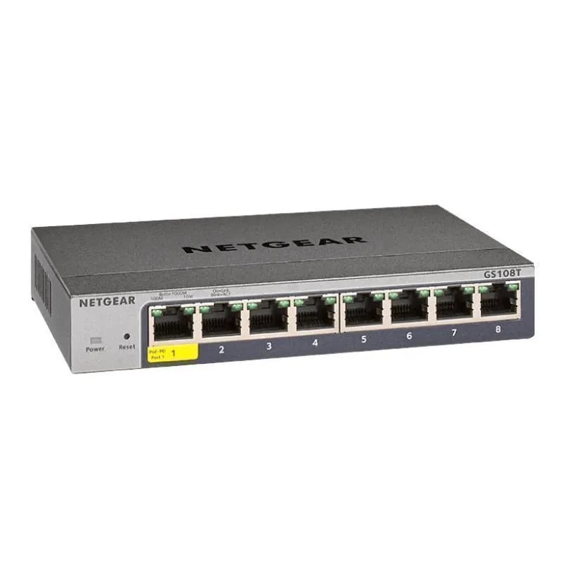 NETGEAR GS108T300NAS - 8P GE SMART MANAGED PRO SWITCH