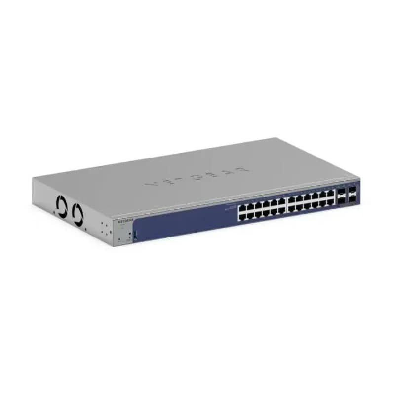 NETGEAR GS728TX300NAS - 24P GE SMART SWTH W/10G SFP+