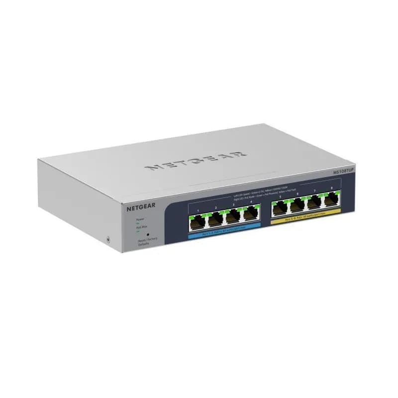 NETGEAR MS108TUP100NAS - 8PT POE++ MULTIGIG SMART SWCH