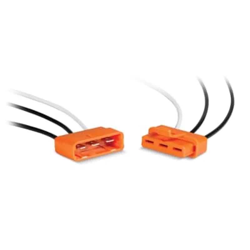 ABB - Installation Products LD3 - 3-Pole Luminaire Disconnect Kit Includes Two Male/Line Half and Two Female/Load Half of the Luminaire Diconnect Polybagged with Installation Instructions