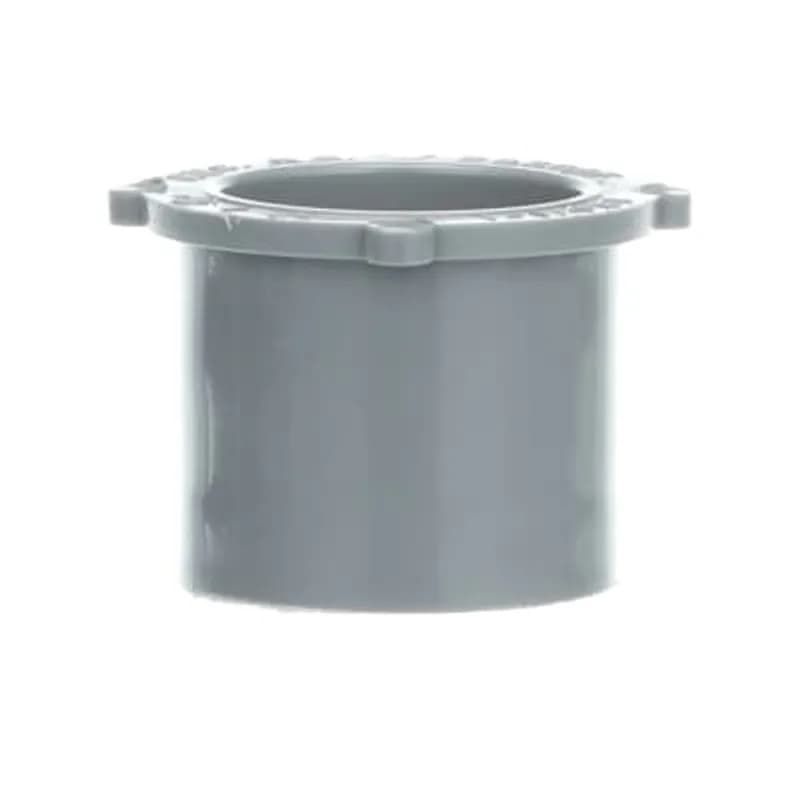 Reducer Bushing, Size 1-1/4 Inch x 1 Inch, Length 1-9/64 Inch, Material PVC, Color Gray, For use with Schedule 40 and 80 Conduit, Pack of 50