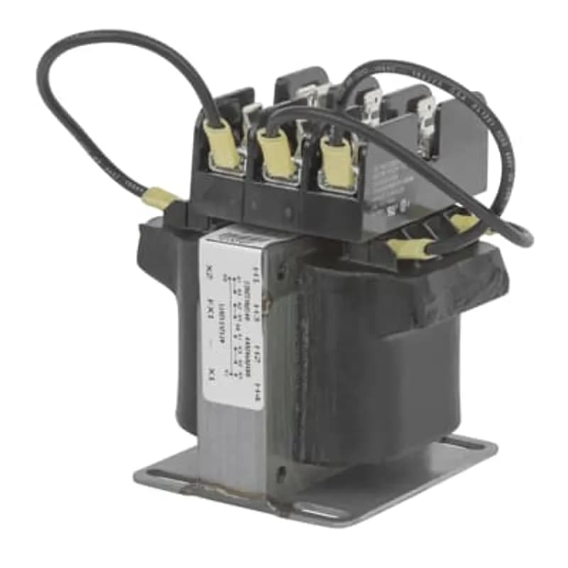 ABB - Electrification 9T58K0944G38 - General purpose encapsulated open core and coil transformer (also known as Type IP Control Power transformers) are ideally suited for industrial and light-duty loads, HVAC applications, signal and alarm systems, industrial control panels, lighting, and circuit isolation. The optional fuse block adapter kits enable input and output flexibility. Type IP Control Power transformers are an economical alternative to high in-rush/machine tool transformers.