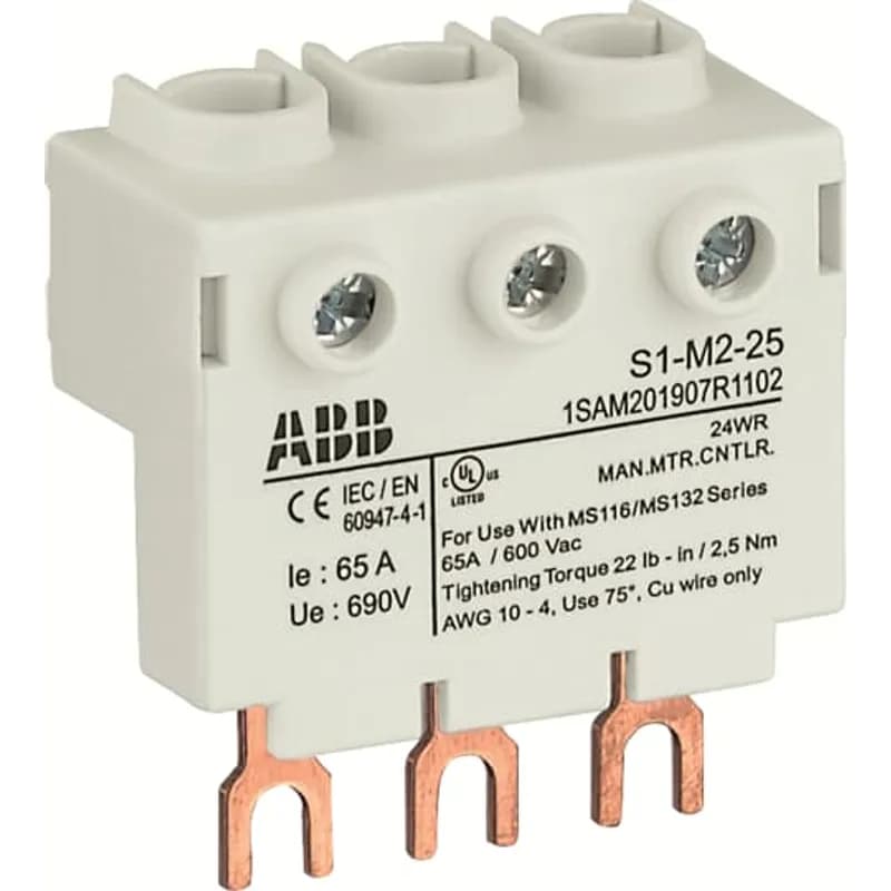 3PHASE POWER FEED BLOCK HIGH MS116/
