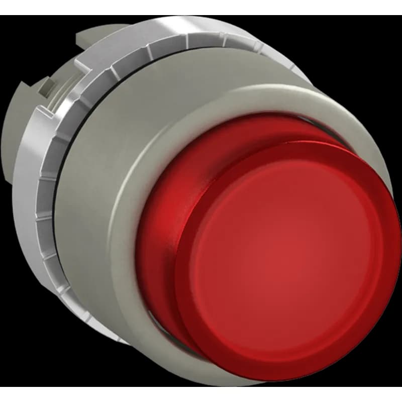 ABB - Electrification P9M-PLRSD - ILL PB;SATIN CHR;EXTENDED;RED CAP