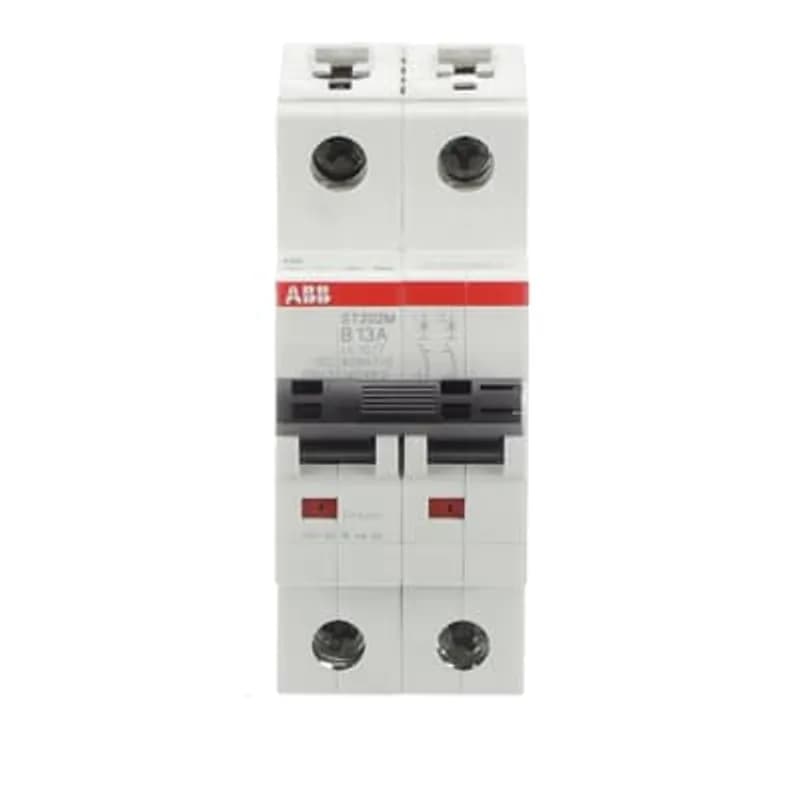 ST202M-B13 Miniature Circuit Breaker ST202M-B13 Miniature Circuit Breaker B-Char., 10kA, 13A, 2P