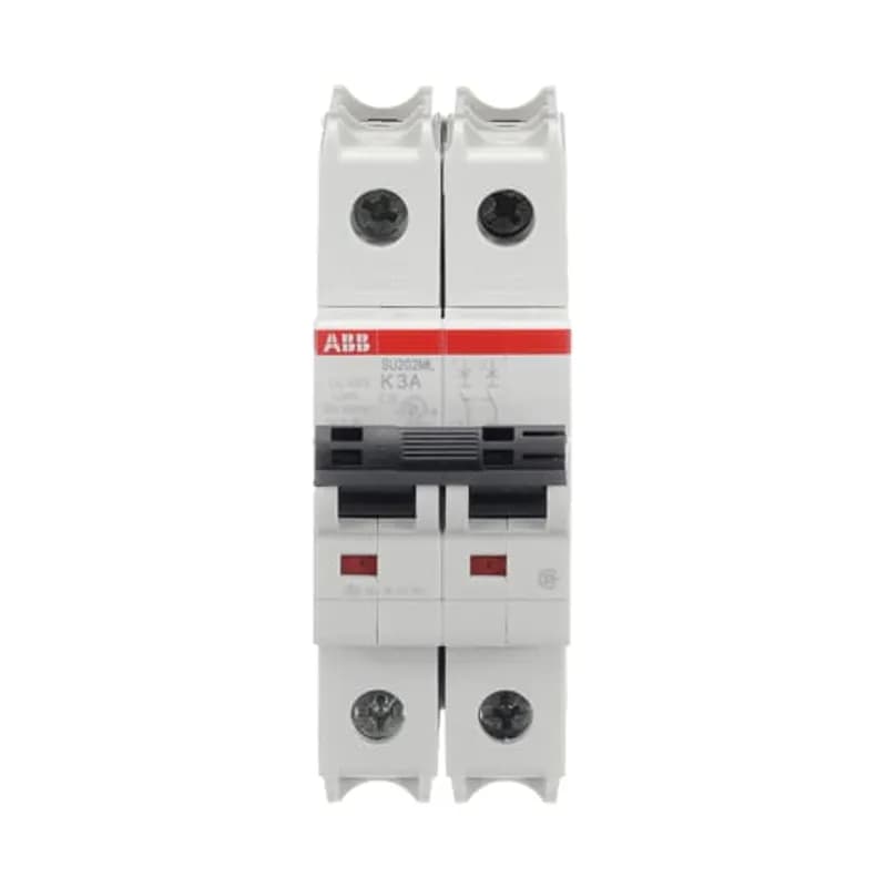 ABB - Electrification SU202ML-K3 - MCB SU200ML 2P K 3A UL 489