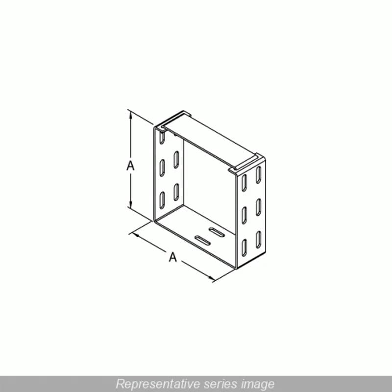 Hammond Manufacturing CWJO10 - Joiner/Extra Coupling - 10 x 10 - Galv