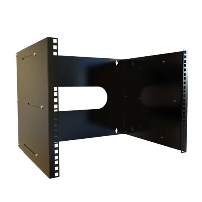 8U ADJUSTABLE WALL RACK