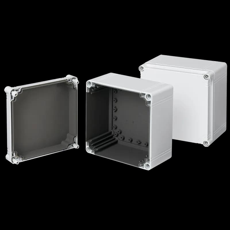 QLine I EMC Enclosure Type 4X, 200x200x123mm, Polycarbonate
